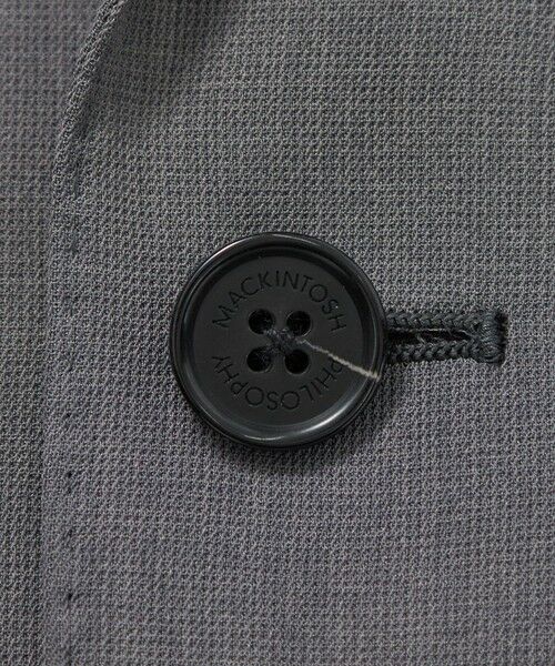 MACKINTOSH PHILOSOPHY(MENS) / マッキントッシュ フィロソフィー　メンズ ノーカラージャケット | トロッター ジャケット#070 ハイストレッチメッシュ | 詳細10