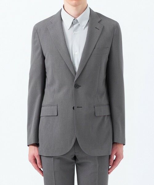 MACKINTOSH PHILOSOPHY(MENS) / マッキントッシュ フィロソフィー メンズ ノーカラージャケット | トロッター ジャケット#070 ハイストレッチメッシュ | 詳細4