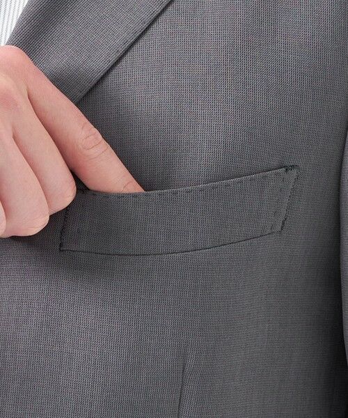 MACKINTOSH PHILOSOPHY(MENS) / マッキントッシュ フィロソフィー メンズ ノーカラージャケット | トロッター ジャケット#070 ハイストレッチメッシュ | 詳細7