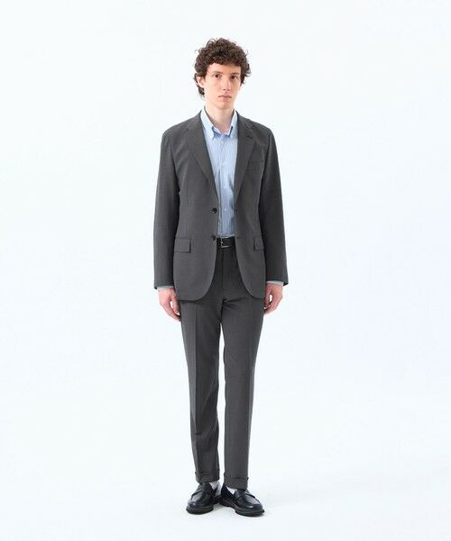 MACKINTOSH PHILOSOPHY(MENS) / マッキントッシュ フィロソフィー　メンズ ノーカラージャケット | トロッター ジャケット#121 ストレッチワッシャー | 詳細1