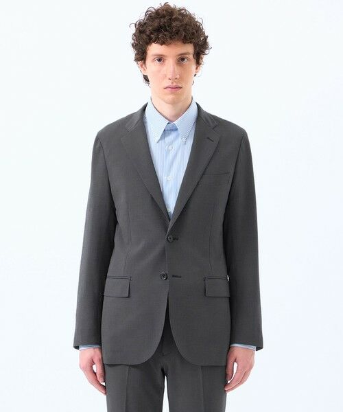 MACKINTOSH PHILOSOPHY(MENS) / マッキントッシュ フィロソフィー　メンズ ノーカラージャケット | トロッター ジャケット#121 ストレッチワッシャー | 詳細4