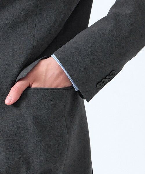 MACKINTOSH PHILOSOPHY(MENS) / マッキントッシュ フィロソフィー　メンズ ノーカラージャケット | トロッター ジャケット#121 ストレッチワッシャー | 詳細8