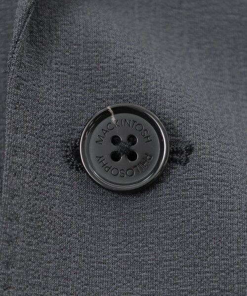 MACKINTOSH PHILOSOPHY(MENS) / マッキントッシュ フィロソフィー　メンズ ノーカラージャケット | トロッター ジャケット#121 ストレッチワッシャー | 詳細10