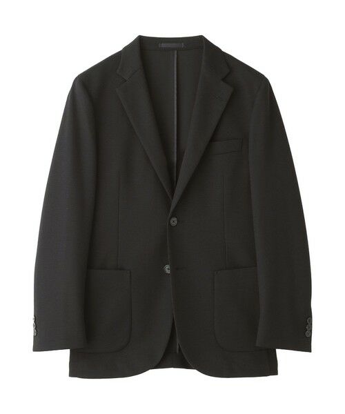 MACKINTOSH PHILOSOPHY(MENS)/マッキントッシュ フィロソフィー メンズ テーラードジャージー ジャケット ウール混メッシュジャージー ブラック1 42 MACKINTOSH PHILOSOPHY(MENS)/マッキントッシュ フィロソフィー メンズ テーラードジャージー ジャケット ウール混メッシュジャージー ブラック1 42