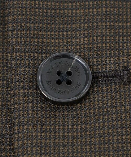 MACKINTOSH PHILOSOPHY(MENS) / マッキントッシュ フィロソフィー　メンズ ノーカラージャケット | テーラードジャージー ジャケット ウール混メッシュジャージー | 詳細10