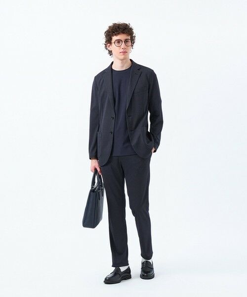 MACKINTOSH PHILOSOPHY(MENS) / マッキントッシュ フィロソフィー　メンズ ノーカラージャケット | テーラードジャージー ジャケット メッシュジャージー | 詳細3