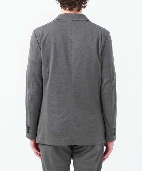 MACKINTOSH PHILOSOPHY(MENS) / マッキントッシュ フィロソフィー　メンズ ノーカラージャケット | テーラードジャージー ジャケット メッシュジャージー | 詳細6