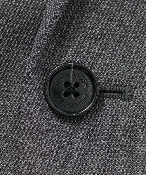 MACKINTOSH PHILOSOPHY(MENS) / マッキントッシュ フィロソフィー　メンズ ノーカラージャケット | テーラードジャージー ジャケット メッシュジャージー | 詳細9