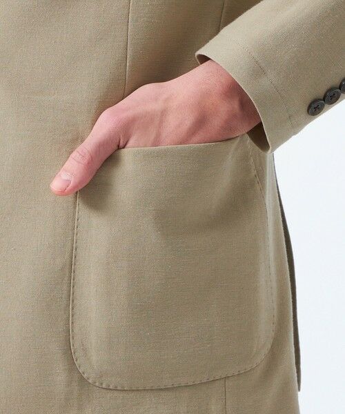 MACKINTOSH PHILOSOPHY(MENS) / マッキントッシュ フィロソフィー メンズ ノーカラージャケット | ドライストレッチオックス イージージャケット | 詳細7