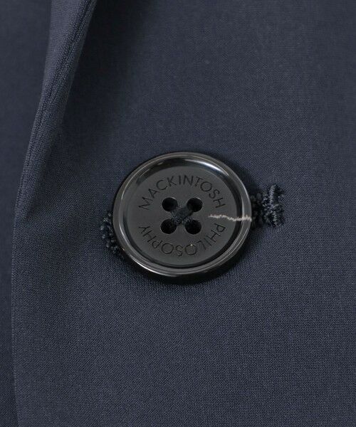 MACKINTOSH PHILOSOPHY(MENS) / マッキントッシュ フィロソフィー　メンズ ノーカラージャケット | ドライフラットストレッチ イージージャケット ナイロントリコット | 詳細7