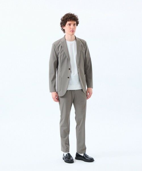 MACKINTOSH PHILOSOPHY(MENS) / マッキントッシュ フィロソフィー　メンズ ノーカラージャケット | ドライフラットストレッチ イージージャケット ナイロントリコット | 詳細2