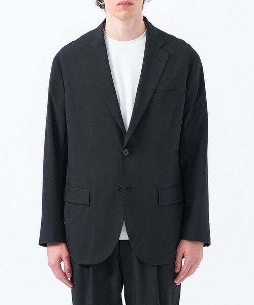 MACKINTOSH PHILOSOPHY(MENS) / マッキントッシュ フィロソフィー メンズ ノーカラージャケット | トロッター ジャケット#001(ナンバーワン)エクストラファイントロピカル | 詳細3