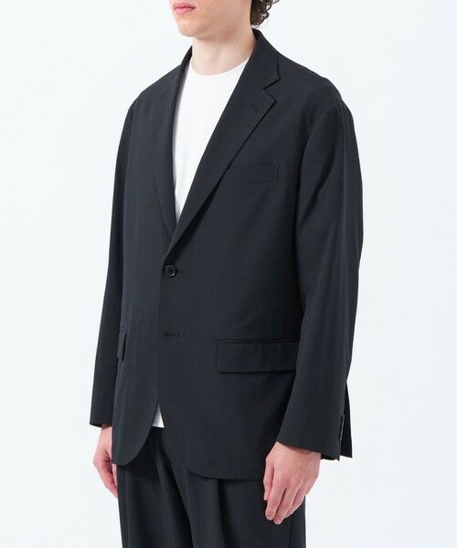 MACKINTOSH PHILOSOPHY(MENS) / マッキントッシュ フィロソフィー メンズ ノーカラージャケット | トロッター ジャケット#001(ナンバーワン)エクストラファイントロピカル | 詳細4