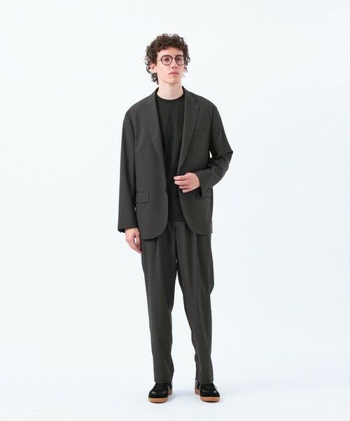 MACKINTOSH PHILOSOPHY(MENS) / マッキントッシュ フィロソフィー メンズ ノーカラージャケット | トロッター ジャケット#001(ナンバーワン)エクストラファイントロピカル | 詳細1
