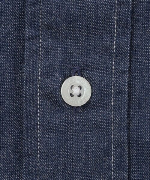 MACKINTOSH PHILOSOPHY(MENS) / マッキントッシュ フィロソフィー　メンズ シャツ・ブラウス | バッキンガムベア 長袖ボタンダウンシャツ シャンブレー/ストライプ | 詳細7