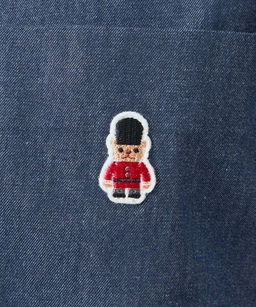 MACKINTOSH PHILOSOPHY(MENS) / マッキントッシュ フィロソフィー　メンズ シャツ・ブラウス | バッキンガムベア 長袖ボタンダウンシャツ シャンブレー/ストライプ | 詳細8