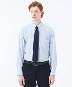 MACKINTOSH PHILOSOPHY(MENS) / マッキントッシュ フィロソフィー　メンズ シャツ・ブラウス | トロッター ボタンダウンシャツ 無地/トリコットストライプ