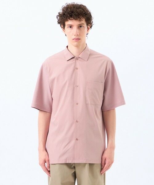 MACKINTOSH PHILOSOPHY(MENS) / マッキントッシュ フィロソフィー　メンズ シャツ・ブラウス | ニットコンビシャツ ケーブルニット×ブロード | 詳細6