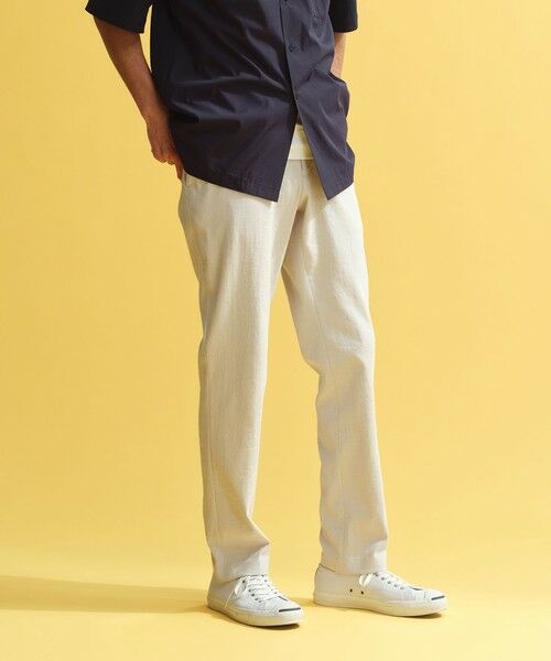 MACKINTOSH PHILOSOPHY(MENS) / マッキントッシュ フィロソフィー　メンズ シャツ・ブラウス | ニットコンビシャツ ケーブルニット×ブロード | 詳細1