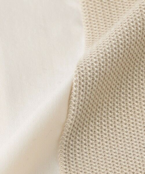 MACKINTOSH PHILOSOPHY(MENS) / マッキントッシュ フィロソフィー　メンズ シャツ・ブラウス | ニットコンビシャツ ケーブルニット×ブロード | 詳細16