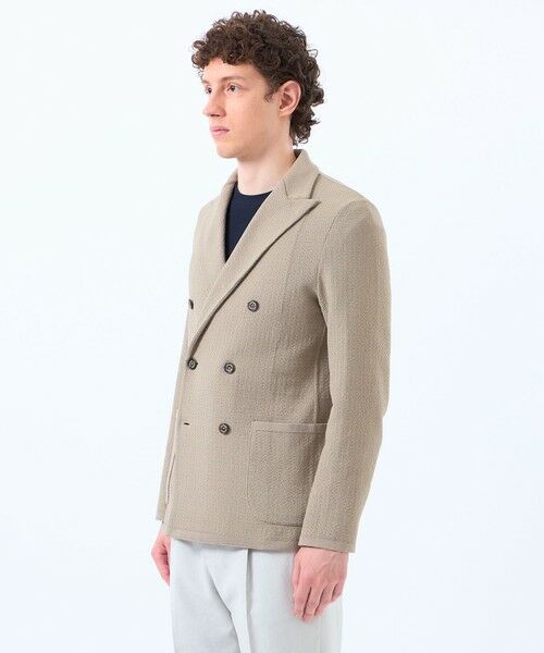 MACKINTOSH PHILOSOPHY(MENS) / マッキントッシュ フィロソフィー　メンズ ニット・セーター | 12G度詰め ニットジャケット | 詳細5