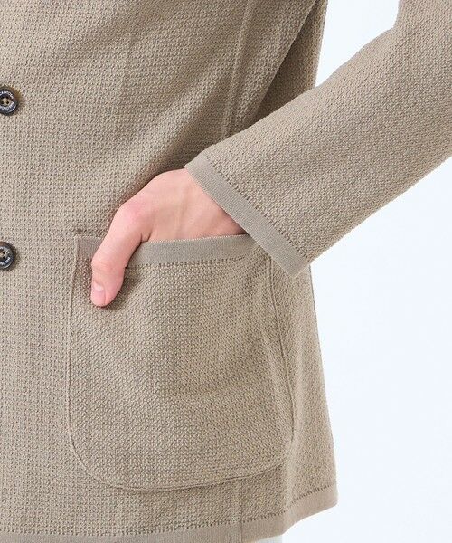 MACKINTOSH PHILOSOPHY(MENS) / マッキントッシュ フィロソフィー　メンズ ニット・セーター | 12G度詰め ニットジャケット | 詳細7