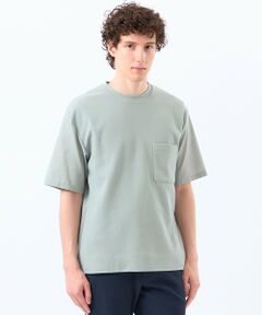 MACKINTOSH PHILOSOPHY(MENS) / マッキントッシュ フィロソフィー　メンズ カットソー | ニットコンビTシャツ ケーブルニット×ブロード