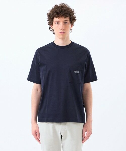 MACKINTOSH PHILOSOPHY(MENS) / マッキントッシュ フィロソフィー　メンズ カットソー | シルケットスムース クルーネック半袖ポケT | 詳細3