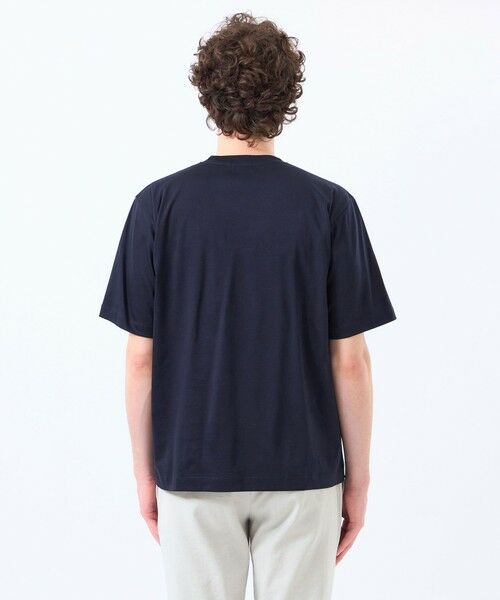 MACKINTOSH PHILOSOPHY(MENS) / マッキントッシュ フィロソフィー　メンズ カットソー | シルケットスムース クルーネック半袖ポケT | 詳細5