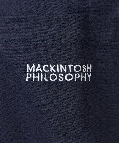 MACKINTOSH PHILOSOPHY(MENS) / マッキントッシュ フィロソフィー　メンズ カットソー | シルケットスムース クルーネック半袖ポケT | 詳細8