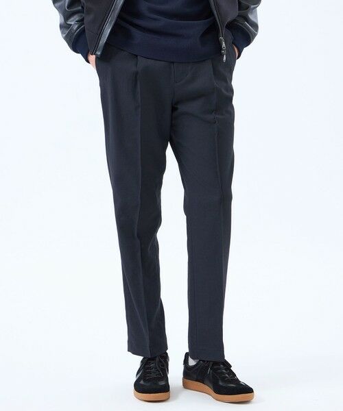 MACKINTOSH PHILOSOPHY(MENS) / マッキントッシュ フィロソフィー メンズ その他パンツ | 1タックドローコードパンツ ドライストレッチオックス(チャコールグレー1)