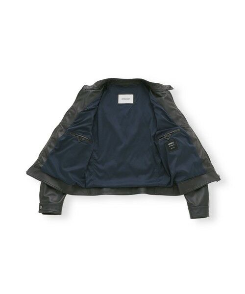 MACKINTOSH PHILOSOPHY(MENS) / マッキントッシュ フィロソフィー　メンズ ブルゾン | EMMETIコラボ ラムレザーコンビライダース | 詳細7