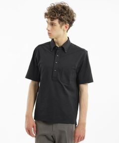 MACKINTOSH PHILOSOPHY(MENS) / マッキントッシュ フィロソフィー　メンズ シャツ・ブラウス | 【TROTTER with MOONRAKERS 】トロッター ボタンダウンポロ　ポリエステルカノコジャージー