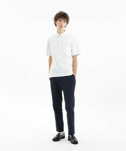 MACKINTOSH PHILOSOPHY(MENS) / マッキントッシュ フィロソフィー　メンズ シャツ・ブラウス | 【TROTTER with MOONRAKERS 】トロッター ボタンダウンポロ　ポリエステルカノコジャージー | 詳細1