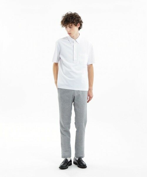 MACKINTOSH PHILOSOPHY(MENS) / マッキントッシュ フィロソフィー　メンズ シャツ・ブラウス | 【TROTTER with FREEZE TECH】トロッター ボタンダウンポロシャツ　トリコットジャージー | 詳細1