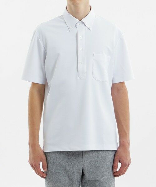 MACKINTOSH PHILOSOPHY(MENS) / マッキントッシュ フィロソフィー　メンズ シャツ・ブラウス | 【TROTTER with FREEZE TECH】トロッター ボタンダウンポロシャツ　トリコットジャージー | 詳細2