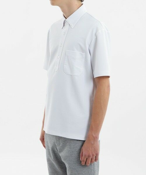 MACKINTOSH PHILOSOPHY(MENS) / マッキントッシュ フィロソフィー　メンズ シャツ・ブラウス | 【TROTTER with FREEZE TECH】トロッター ボタンダウンポロシャツ　トリコットジャージー | 詳細3