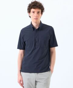 MACKINTOSH PHILOSOPHY(MENS) / マッキントッシュ フィロソフィー　メンズ シャツ・ブラウス | 【TROTTER with FREEZE TECH】トロッター ボタンダウンポロシャツ　氷撃プリントトリコット