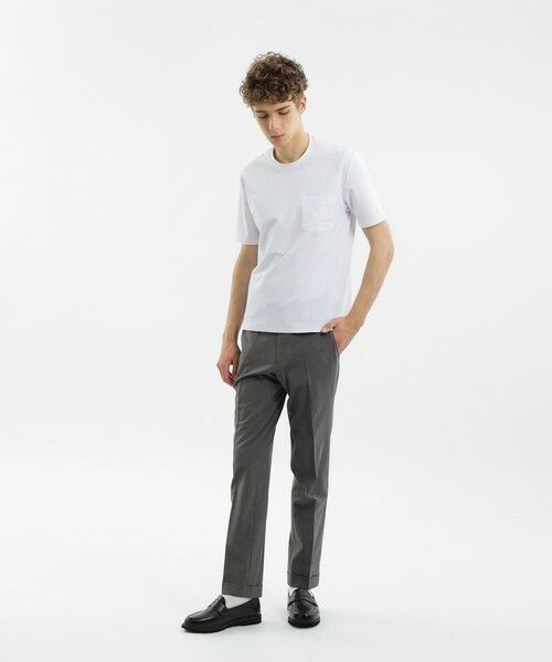 MACKINTOSH PHILOSOPHY(MENS) / マッキントッシュ フィロソフィー　メンズ カットソー | 【TROTTER with FREEZE TECH 】 トロッター Tシャツ クルーネック　トリコットジャージー | 詳細1