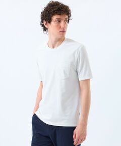 MACKINTOSH PHILOSOPHY(MENS) / マッキントッシュ フィロソフィー　メンズ カットソー | 【TROTTER with FREEZE TECH 】 トロッター Tシャツ クルーネック　氷撃プリントトリコット