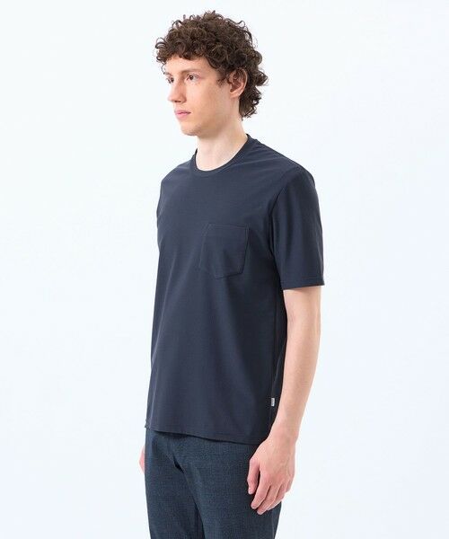 MACKINTOSH PHILOSOPHY(MENS) / マッキントッシュ フィロソフィー　メンズ カットソー | 【TROTTER with FREEZE TECH 】 トロッター Tシャツ クルーネック　氷撃プリントトリコット | 詳細4