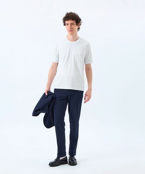 MACKINTOSH PHILOSOPHY(MENS) / マッキントッシュ フィロソフィー　メンズ カットソー | 【TROTTER with FREEZE TECH 】 トロッター Tシャツ クルーネック　氷撃プリントトリコット | 詳細1