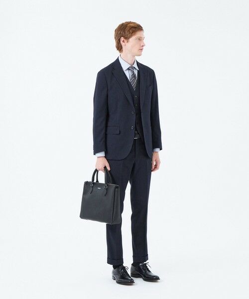 MACKINTOSH PHILOSOPHY(MENS) / マッキントッシュ フィロソフィー　メンズ メッセンジャーバッグ・ウエストポーチ | サフィアーノレザー ブリーフトート | 詳細3