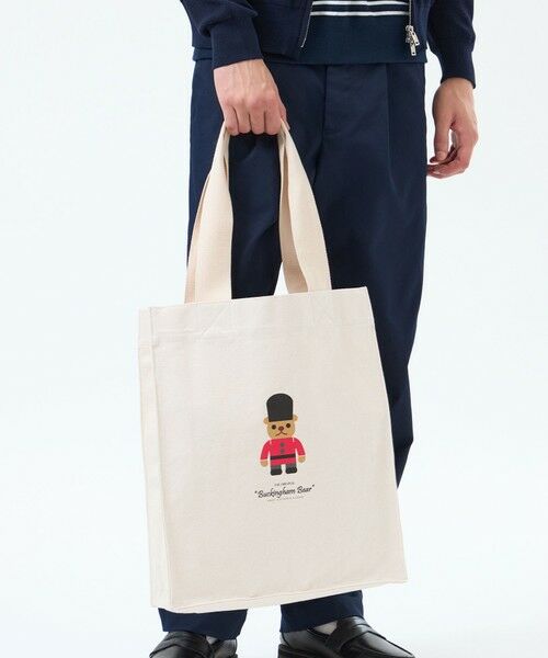 MACKINTOSH PHILOSOPHY(MENS) / マッキントッシュ フィロソフィー　メンズ メッセンジャーバッグ・ウエストポーチ | バッキンガムベア キャンバストートバッグ | 詳細1