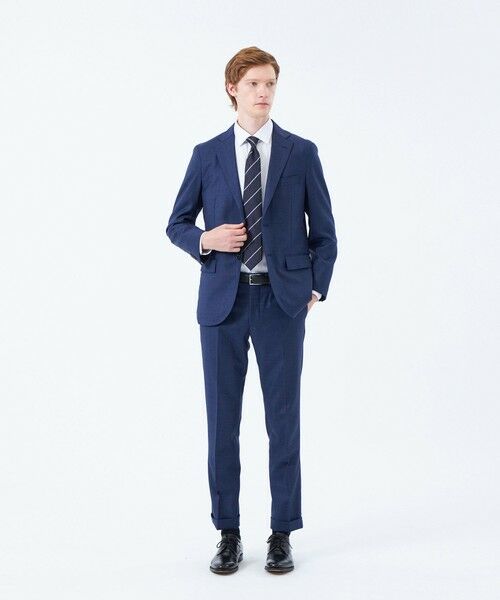 MACKINTOSH PHILOSOPHY(MENS) / マッキントッシュ フィロソフィー　メンズ ネクタイ | ヘリンボーン×ストライプ　レギュラータイ | 詳細3