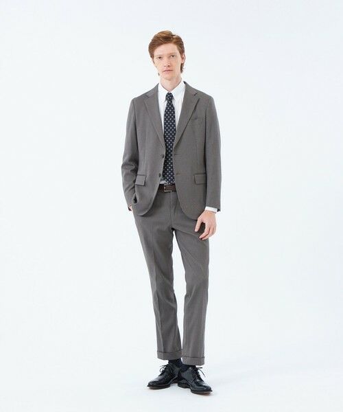 MACKINTOSH PHILOSOPHY(MENS) / マッキントッシュ フィロソフィー　メンズ ネクタイ | スクエア小紋　レギュラータイ | 詳細3