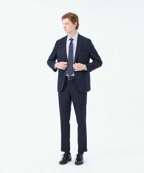 MACKINTOSH PHILOSOPHY(MENS) / マッキントッシュ フィロソフィー　メンズ ネクタイ | スクエア小紋　レギュラータイ | 詳細4