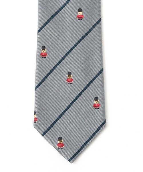 MACKINTOSH PHILOSOPHY(MENS) / マッキントッシュ フィロソフィー　メンズ ネクタイ | バッキンガムベア×ストライプ レギュラータイ | 詳細8