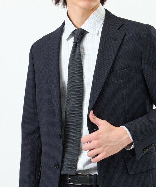 MACKINTOSH PHILOSOPHY(MENS) / マッキントッシュ フィロソフィー　メンズ ネクタイ | トロッター ニットタイ ドライカノコ | 詳細1