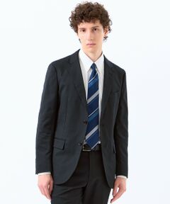 MACKINTOSH PHILOSOPHY(MENS) / マッキントッシュ フィロソフィー　メンズ ノーカラージャケット | トロッター ジャケット #000（ナンバーゼロ）バーズアイストレッチ リサイクル